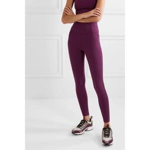 Girlfriend Collective Plum Compressive High Rise Legging Medium Purple Tights